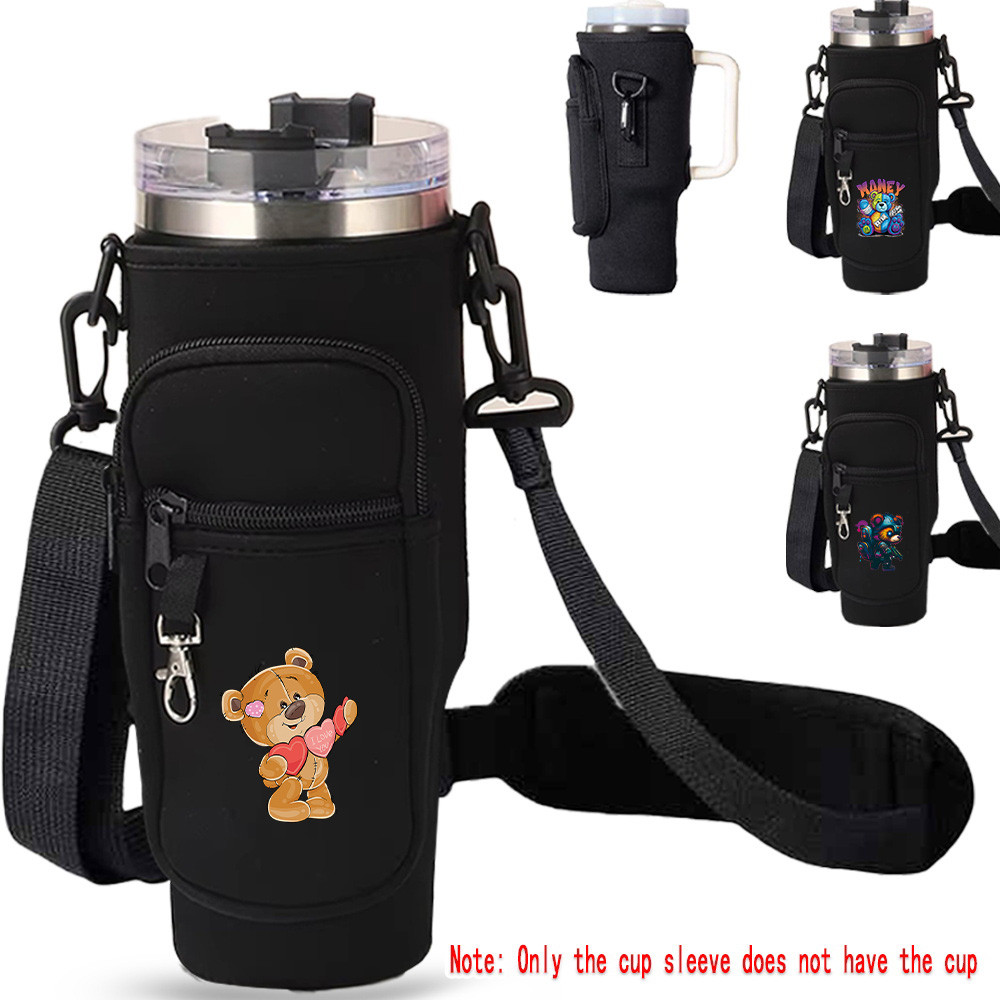สินค้าใหม่|เคสขวดน้ำ สายคล้องไหล่ ปลอกแก้วเก็บอุณหภูมิ น้ำหนักเบา กระเป๋าขวดน้ำ ปลอกแก้วอเนกประสงค์ สำหรับแก้ว1200ml