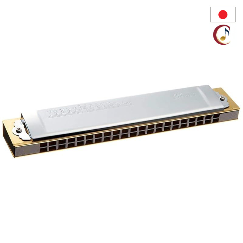 TOMBO 21-Hole C Key Special Tombo Band Harmonica Model 1521/From Japan
