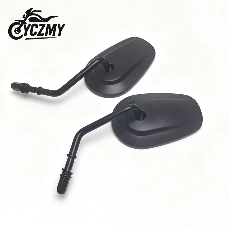 🛵กระจกมองหลังรถจักรยานยนต์สําหรับ Harley XL883 1200 X48 GV300 Honda CM500 ดัดแปลงอุปกรณ์เสริม High Stability Universal