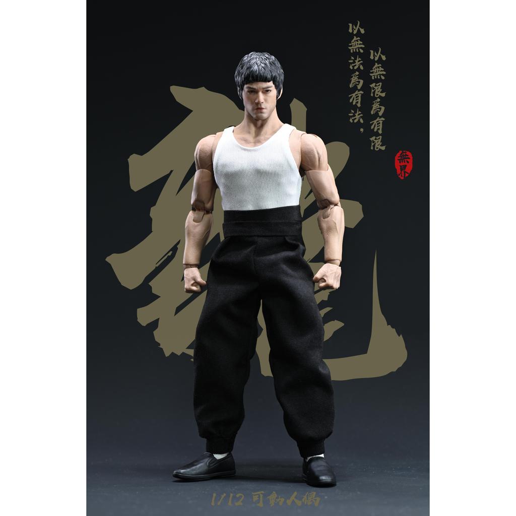 [คลังสินค้าพร้อม] NWTOYS Boundless Bruce Lee Kung Fu King Movable 1/12 Muppet Doll Figure