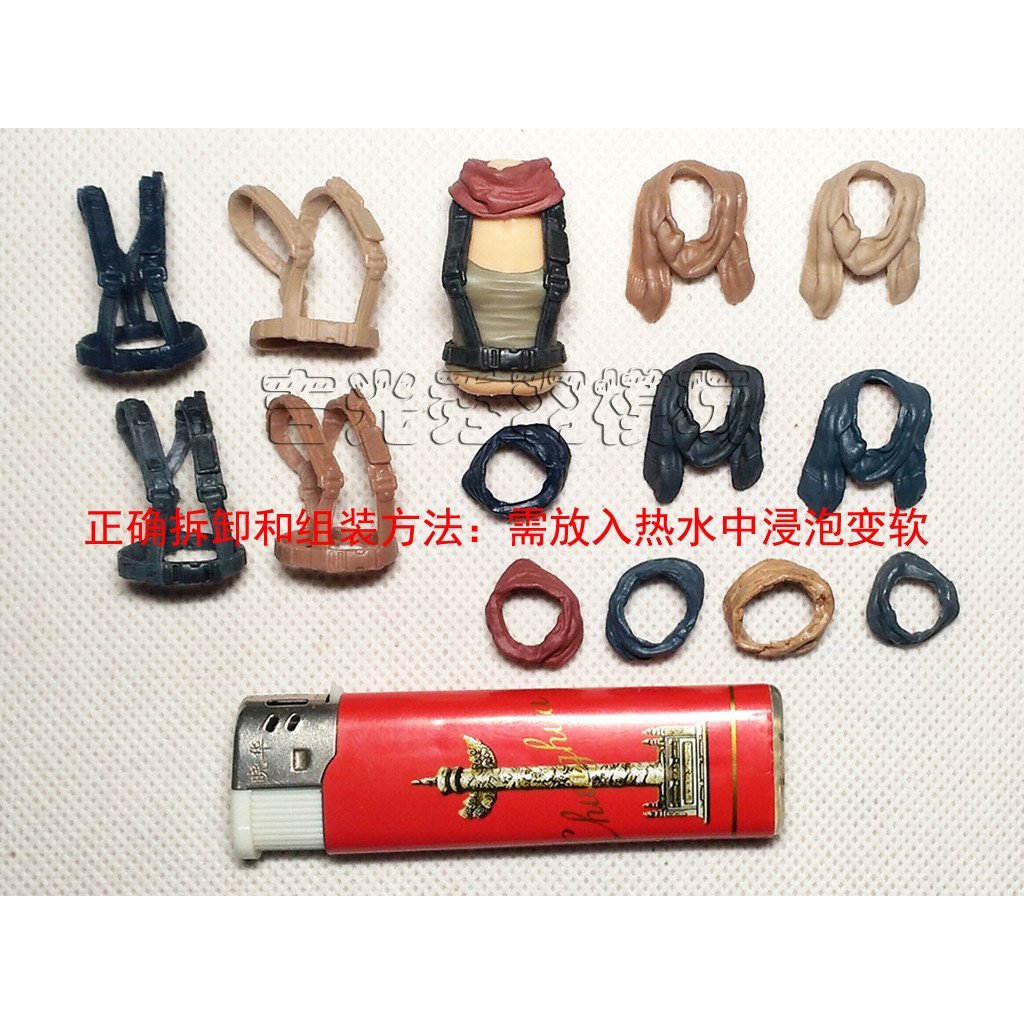 สินค้าใหม่ O Ying Studio Planet Green Valley 12 ซม. 1: 18 ผ้าพันคอทหารหญิงเคลื่อนย้ายได้