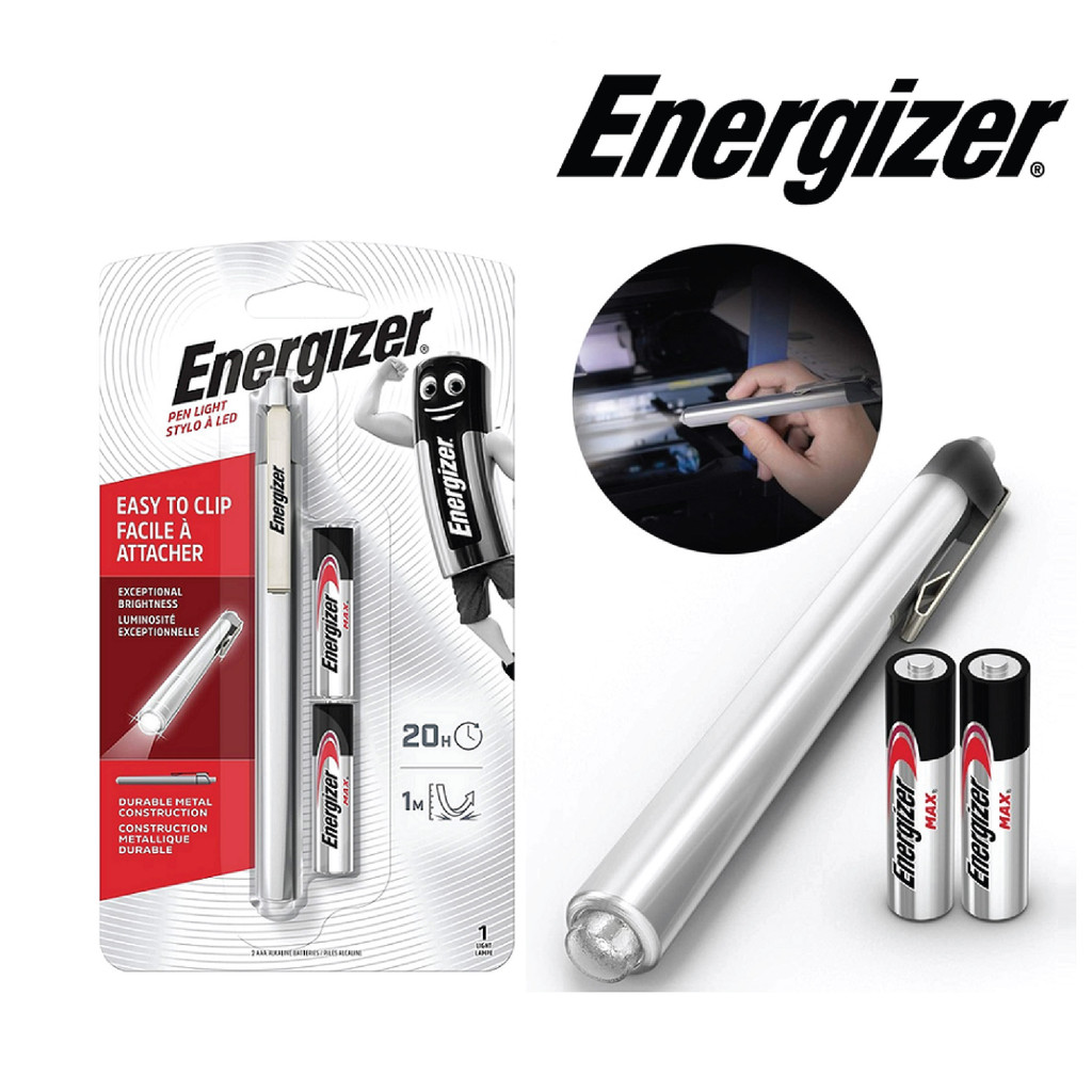 Energizer ไฟปากกาโลหะ LED 35L ไฟฉาย (PL22)