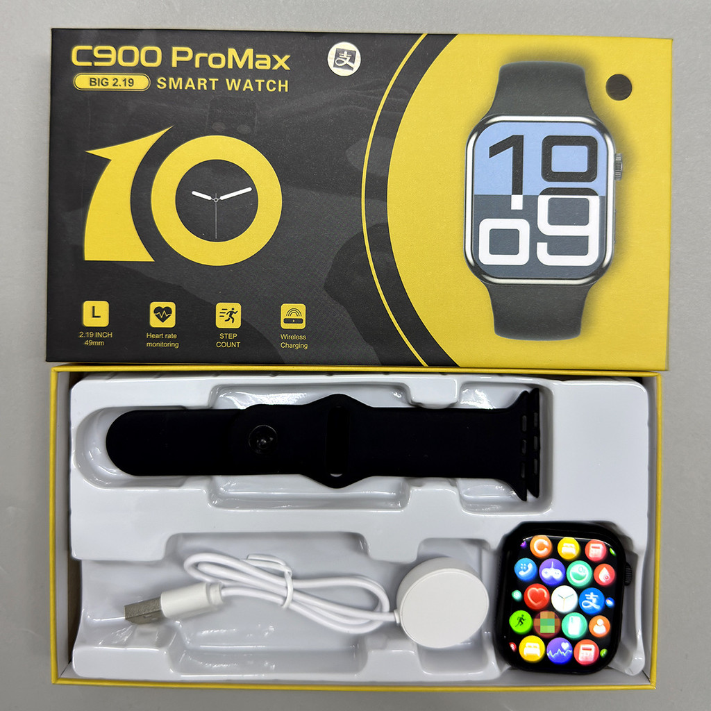 Dual QR Payment & BT CallS10 Smartwatch, Offline Alipay/WeChat Pay, Heart Rate Monitor,ควบคุมกล้อง,ฟ