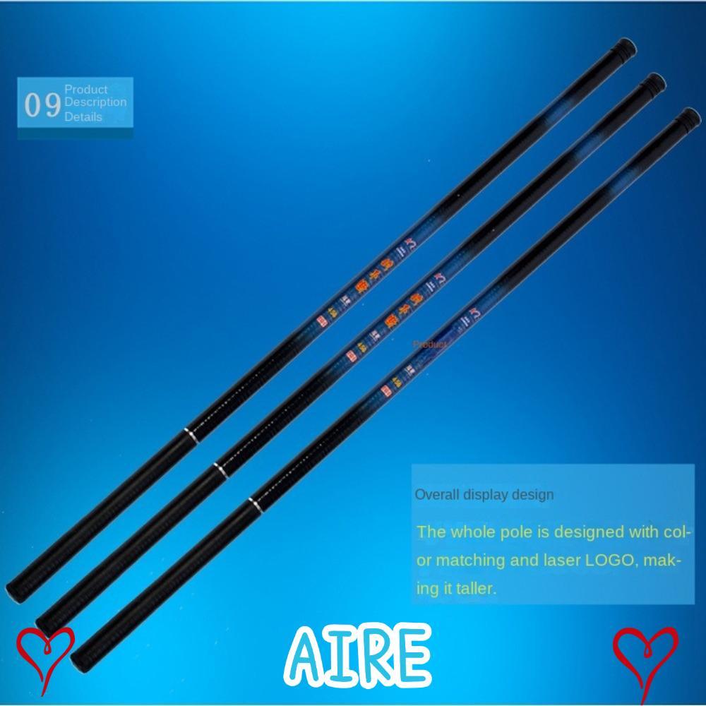 AIRE ชุดเบ็ดตกปลา,แก้ว Fibre Telescopic Fishing Rod ชุด,เด็กคาร์บอน Fibre Casting Rod 2.1 M-7.2 M Fe