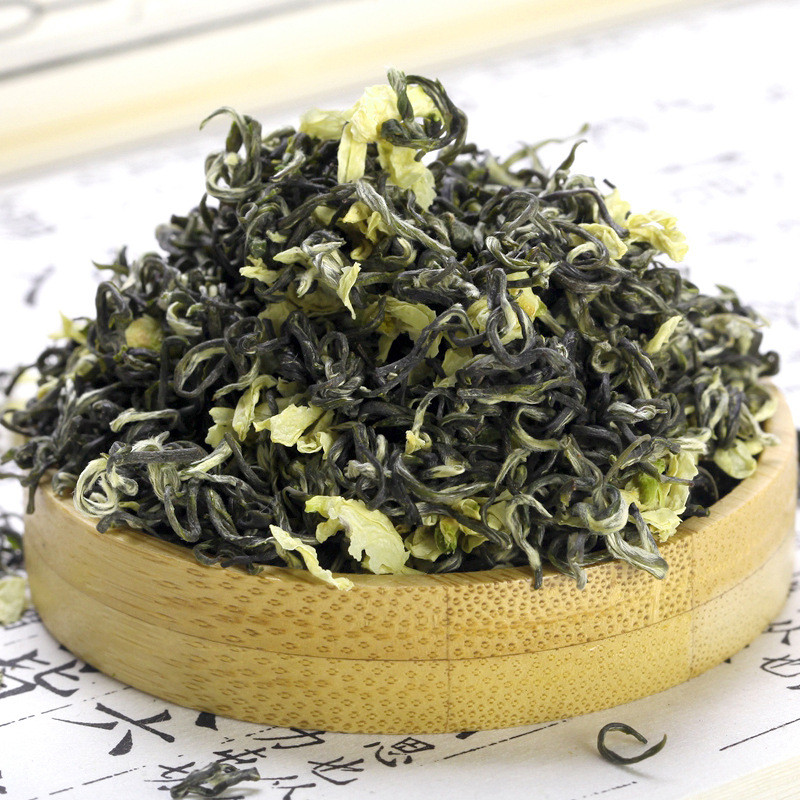 ชาจัสมินเสฉวน 2025 ถุงชาใหม่ 250g Bitan เกรด Shu Mingrun Piaoxue ชามะลิชาจํานวนมาก