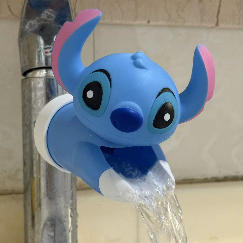 Stitch Faucet Extender Baby Faucet Extender เครื่องซักผ้ามือสําหรับเด็ก Faucet ชิ้นส่วนเสริมอ่างล้าง