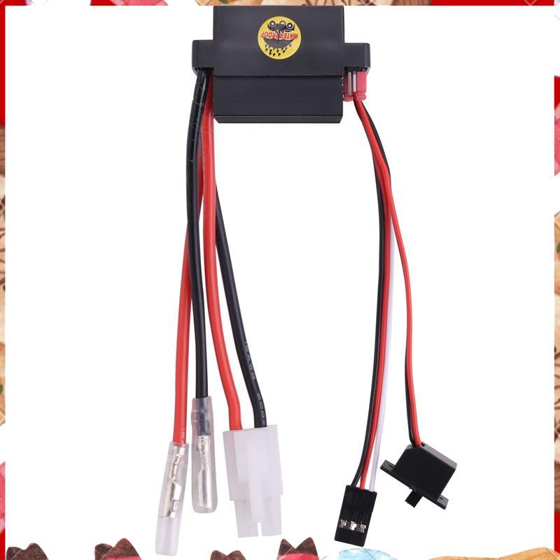 Rc ESC 320A 6-12V ตัวควบคุมความเร็ว ESC Brushed พร้อม 2A BEC สําหรับ RC เรือ U6L5