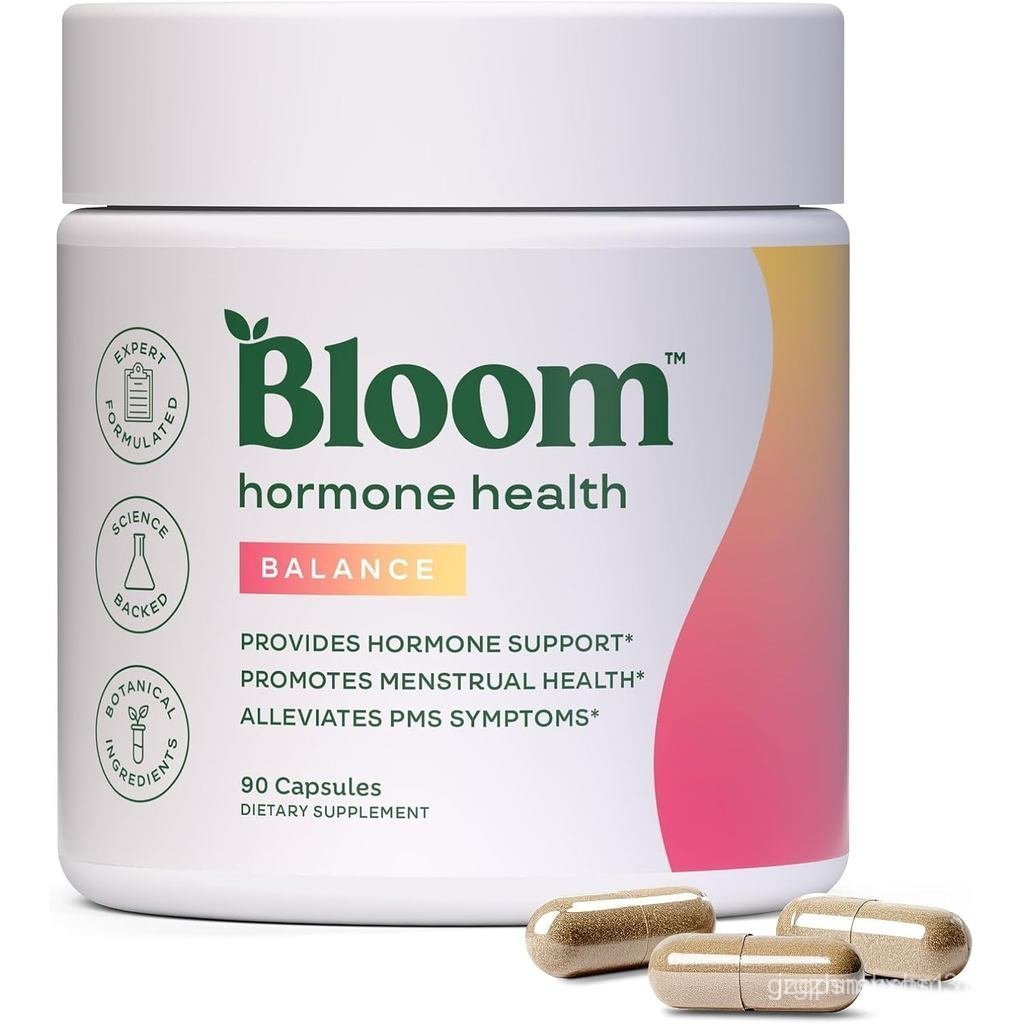 Bloom Nutrition Hormone Health & Cortisol Support for Women - Balance - สุขภาพประจําเดือน PMS Sympto
