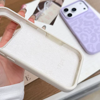 เสือดาวพิมพ์ซิลิโคนเหลวเคสโทรศัพท์สําหรับ ไอโฟน 17 มือโปร สูงสุด 17 อากาศ 16 บวก 15 14 13 12 11 กันกระแทกป้องกันปลอก