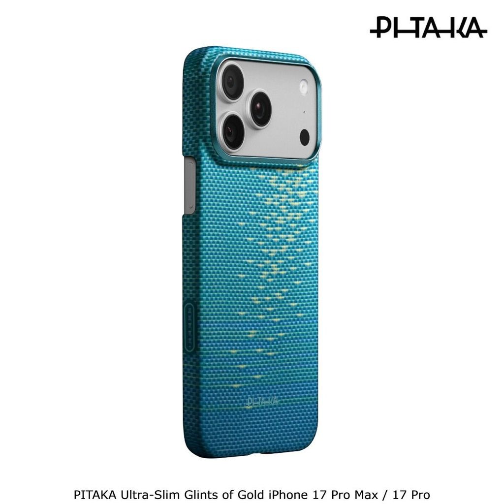 PITAKA Glints บางเฉียบของทอง iPhone 17 Pro Max / 17 Pro