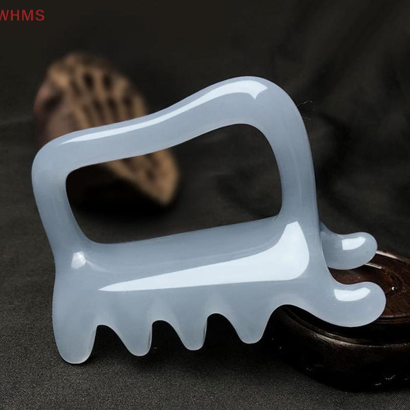 (wms) สองเท่า ดัน เครื่องนวดไหล่และคอจุดดึงบาร์ขูดนวดมัลติฟังก์ชั่ร่างกายเครื่องมือนวดคู่มือ