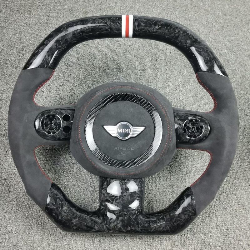 BMW MINI MINI R56R55R60F55F56 พวงมาลัยคาร์บอนไฟเบอร์ดัดแปลง E ที่กําหนดเอง