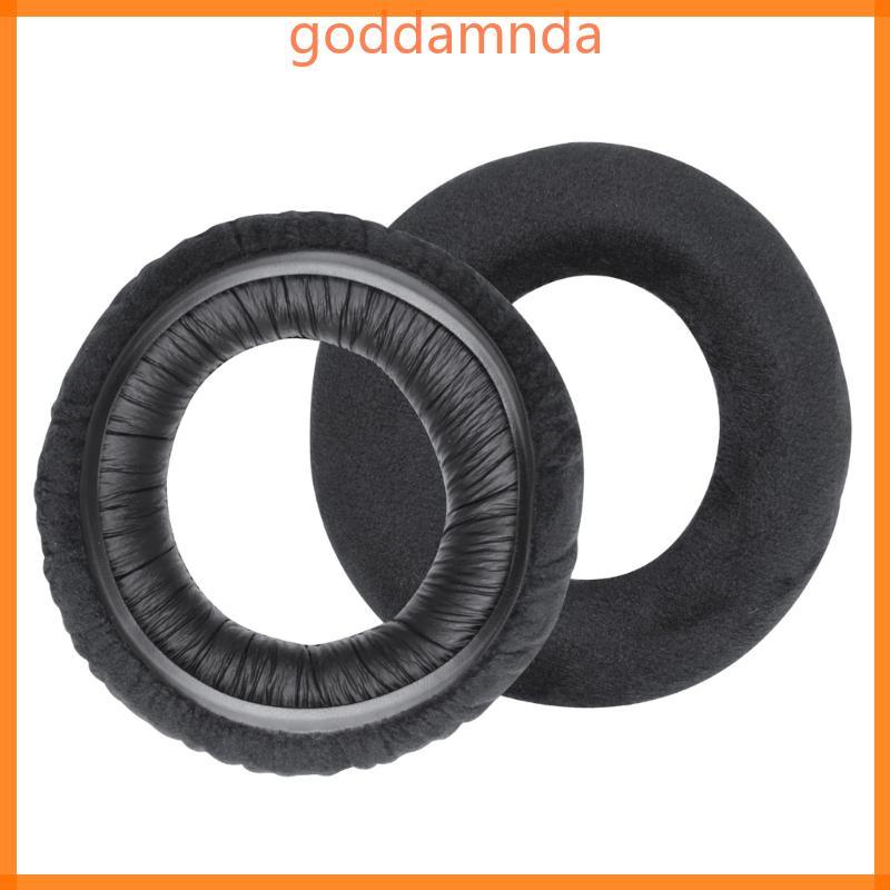 GODD กํามะหยี่แผ่นรองหูฟังโฟมนุ่มแผ่นรองหูฟังเพิ่มเสียงรบกวนแยกสบายสําหรับ NDH30 หูฟัง Earmuff สําหร