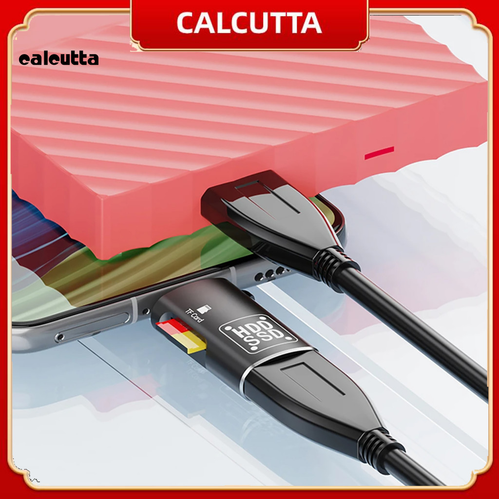 [calcutta] Type-c to Usb Female Port Adapter Type-c และ Tf Card Slot Combo Adapter High-speed 2 1 Ty