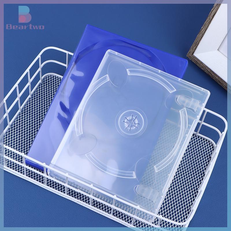 < beartwo > 1 PC CD Game Case Cover Protective Box for Game Disk Holder CD DVD Discs Storage Box for