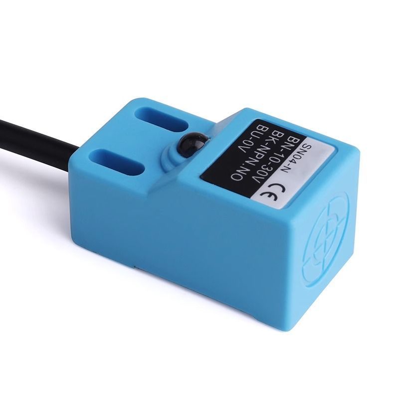 Square Proximity Switch SN04-N Limit Sensor DC สามสาย NPN ปกติเปิด 24V เซ็นเซอร์โลหะ SN04-P