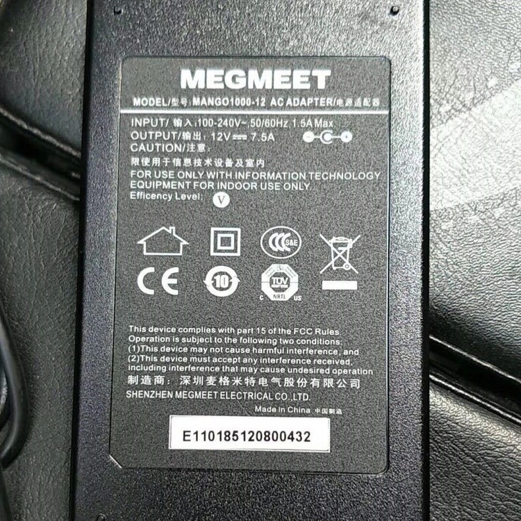 แหล่งจ่ายไฟทีวี Megmeet MLT199W-3C MLT199W ขนาด 37/42/47/55 นิ้ว 12V7.5A
