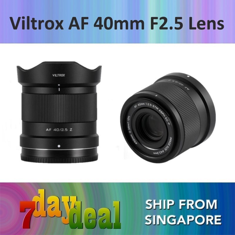 Viltrox AF 40mm F/2.5 เลนส์ฟูลเฟรม E FE / Z Mount 40 F2.5