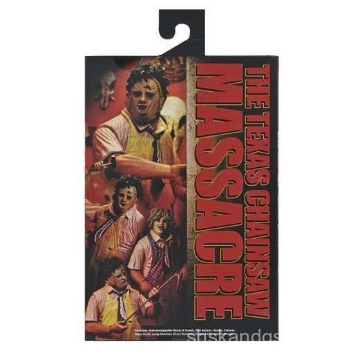 NECA 41607 หนัง Texas Chainsaw Massacre 50th Anniversary Edition 23 ซม.Action Figure