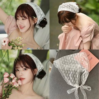 ผ้าโพกผมสามเหลี่ยม ดีไซต์วินเทจ มาใหม่