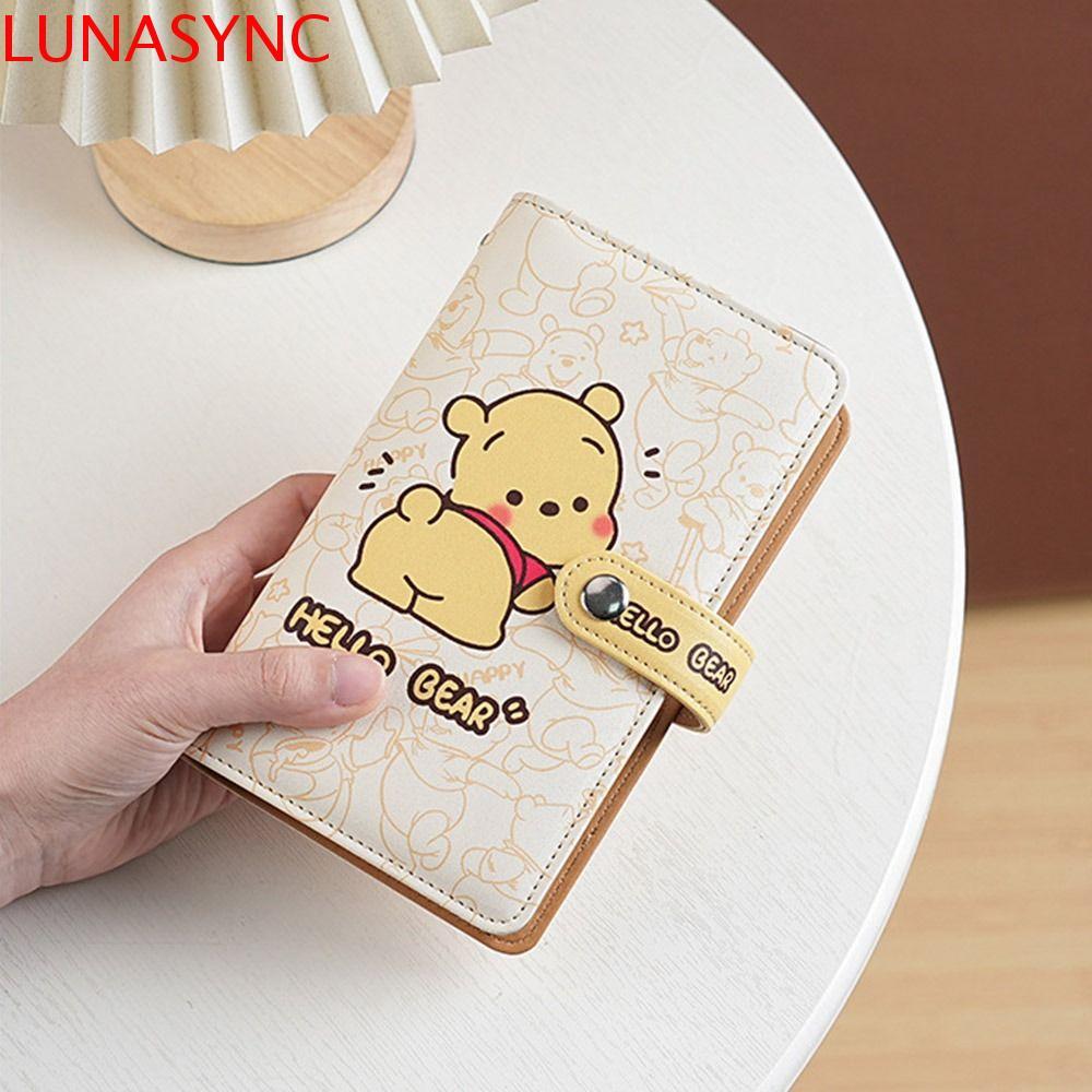 LUNASYNC $1000 เงิน Saving Challenge Binder, น้ําใส 100 หนังสือ, การ์ตูนสนุกหนัง Easy Cash Budget โน