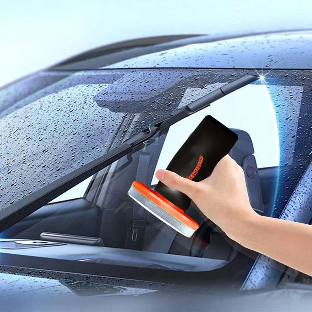 Glass oil film cleaning brush to remove oil film, windshield oil film coating cleaning paste