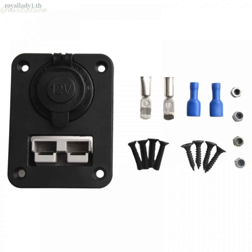 สําหรับ Anderson Connector 50A Flush Mount Plate สําหรับเครื่องชาร์จซ็อกเก็ตในรถบัสและ RV