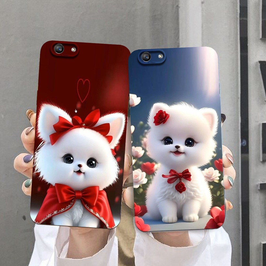 HP Softcase สําหรับ Oppo F1S - Last Softcase New Wallpaper (CUTE CAT) New Edition ล่าสุด - กันรอยมือ