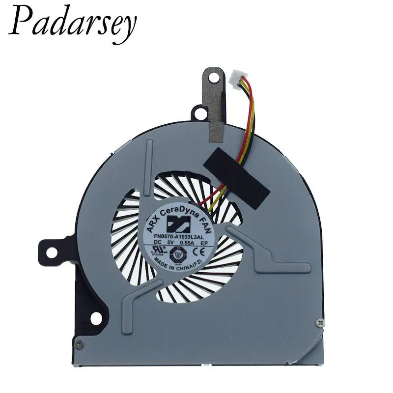 เปลี่ยนพัดลมระบายความร้อน CPU แล็ปท็อปสําหรับ Toshib Satellite C55-B C55D-B C55T-B Series C55-B5100 