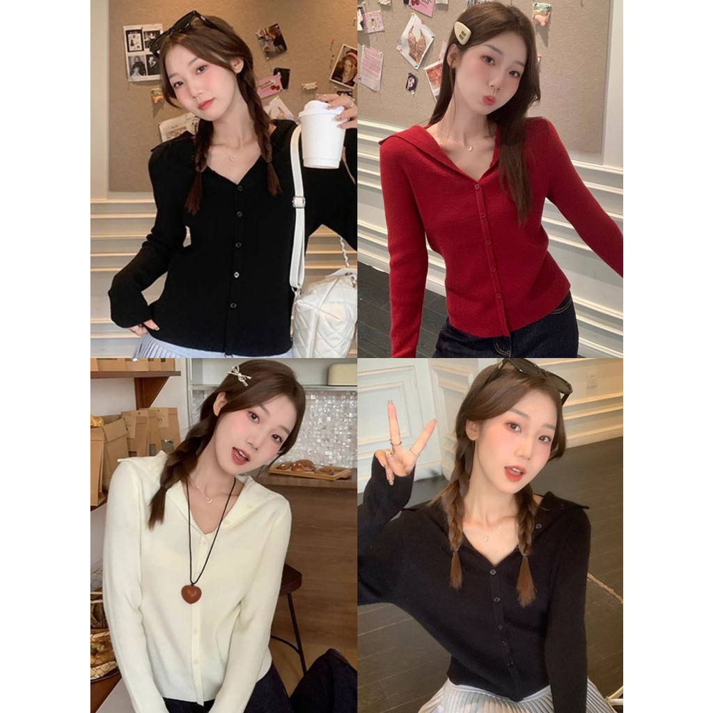 🎀Riley🎀เสื้อยืด เรียบๆผ้านุ่มนิ่มยืดพอดี เสื้อแขนยาว สไตล์เกาหลี ใส่สบาย ผู้หญิง พร้อมส่ง