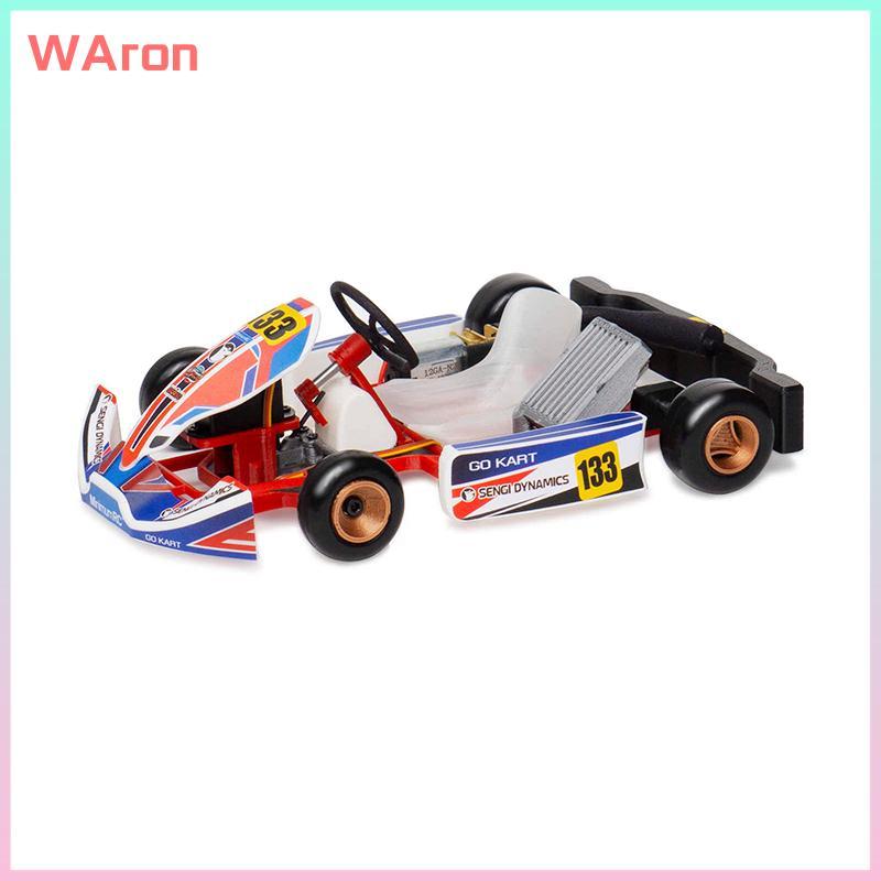 [WAron] RC Sengi Kart-80 Micro Scale RC Car Go Kart Kit PNP ประกอบแต่ไม่มี RC ไม่มีแบตเตอรี่ RC รีโม