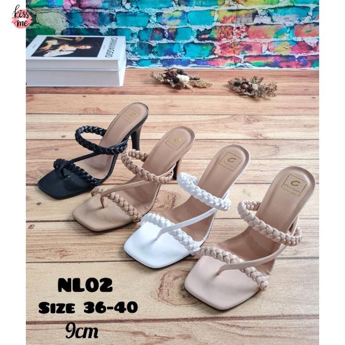 HA3 Abbushoes NL 02 haig hell Cross Braids titoti 9cm