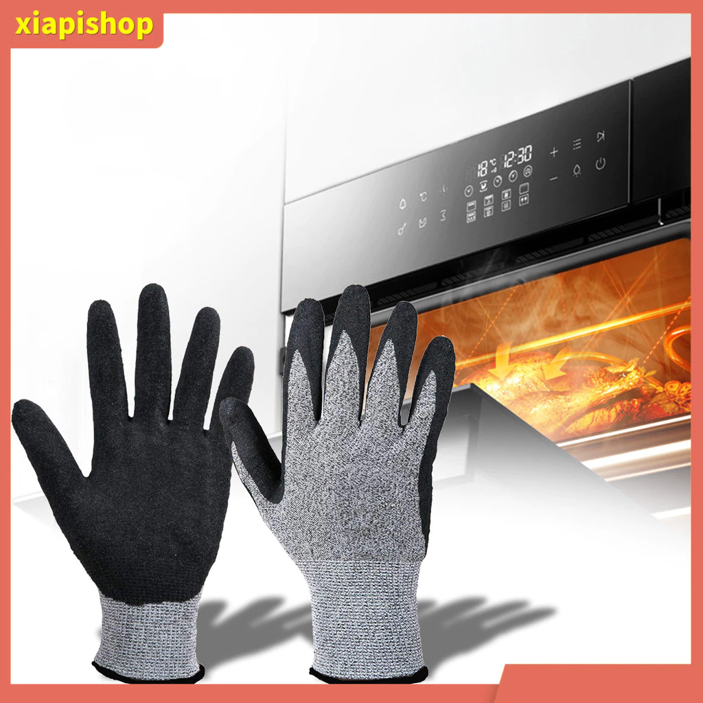 【BK】ถุงมือ กันลื่น ทนความร้อน 500 800 องศา สําหรับงานไม้ ไมโครเวฟ 1 คู่