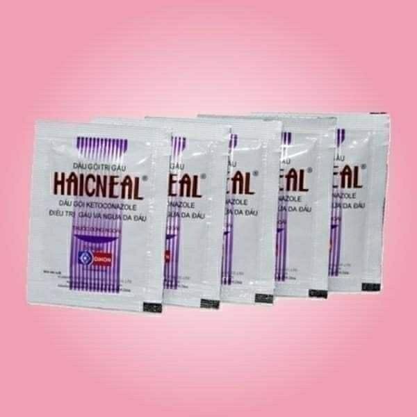 T Thai Old Brand Anti-itch แชมพูขจัดรังแค HAICNEAL DAU GOI TRI GAU 1 แพ็ค 5g11.27