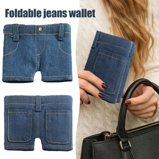 กระเป๋าสตางค์ย้อนยุค พับเก็บได้ ออกแบบน่ารัก สำหรับใส่ในกระเ…