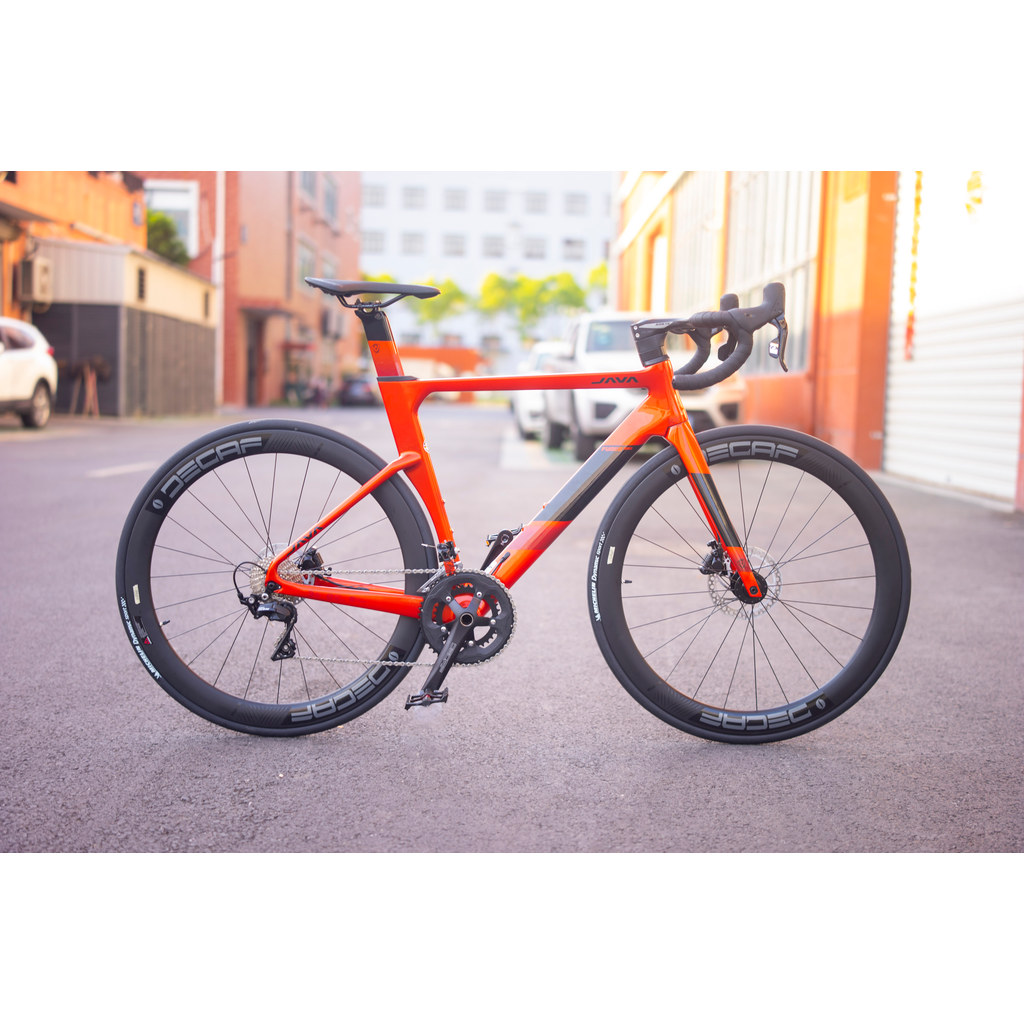 Java Fuoco Top คาร์บอนไฟเบอร์ แฮนด์จักรยานเสือหมอบ แบบโค้ง 24 สปีด