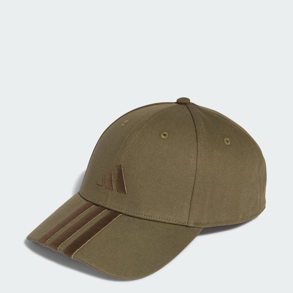 adidas ไลฟ์สไตล์ หมวกเบสบอล 3-Stripes New Logo Unisex สีเขียว KE5878