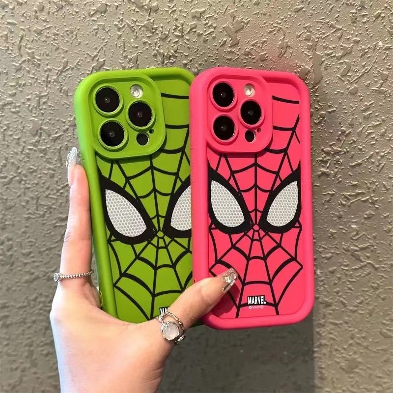เคส Redmi 15C 15 4G/5G Note 15 5G Note 15 Pro 5G Note 15 Pro Plus 5G เคสโทรศัพท์การ์ตูน Spider Man พร้อมกล้องรวมทุกอย่างและคุณสมบัติป้องกันการตก