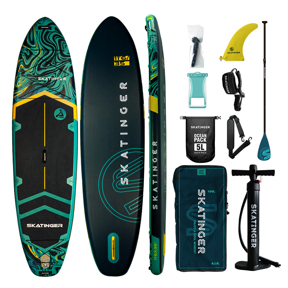 Skinder Stand-Up Paddleboarding Sup Paddle Stand Up Inflatable Paddle Board Supboard Padel Tabla Sur