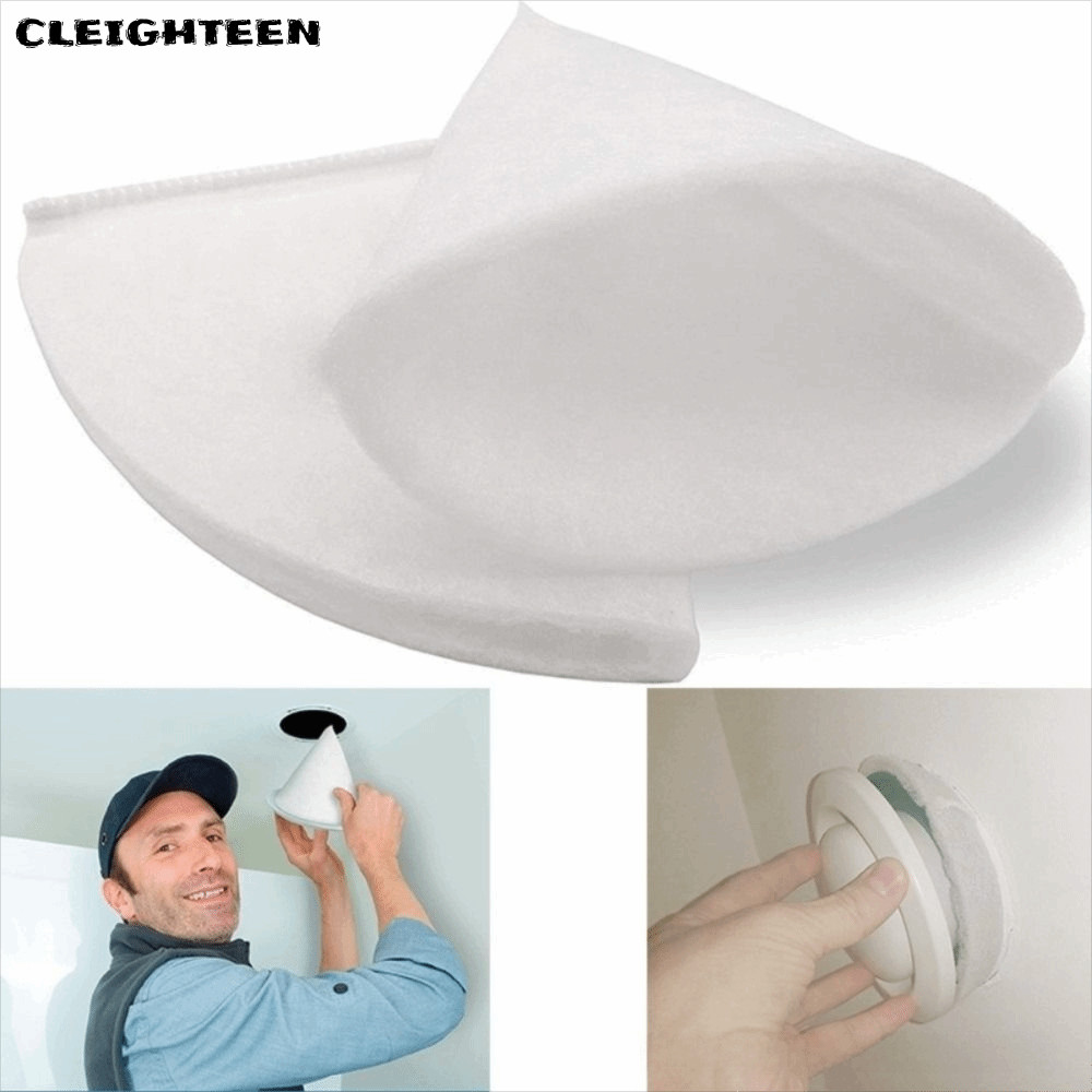 CLEIGHTEEN 5 ชิ้นกรองอากาศไอเสีย,ใช้งานร่วมกับกรวยกรวยกรอง,ผ้าฝ้ายทางเลือกยุโรปกรองอากาศไอเสียวาล์วก