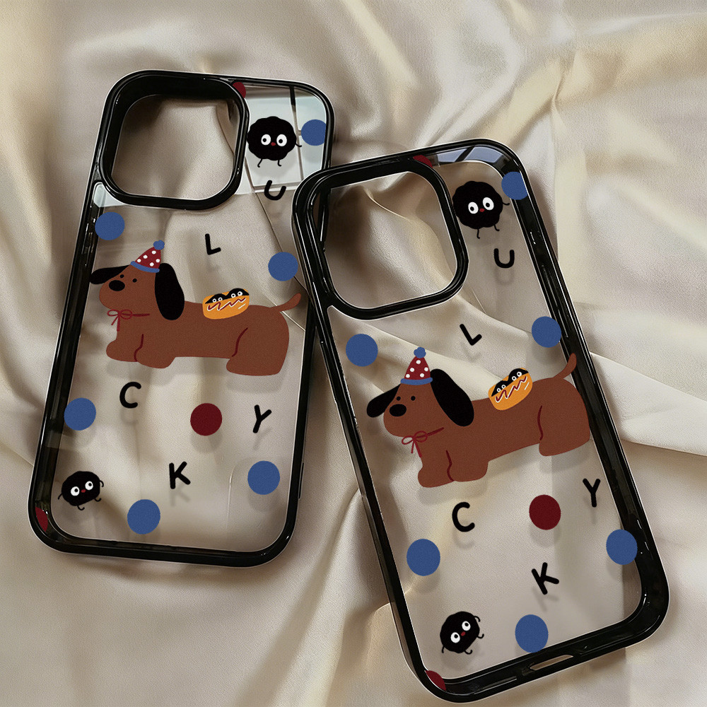 เคสโทรศัพท์ for iPhone 13 11 15 16 Pro Max Case iPhone 11 12 17 Pro Max 14 15 Pro Max 2 in 1 อะคริลิค Acrylic น่ารัก - รูปที่ 6