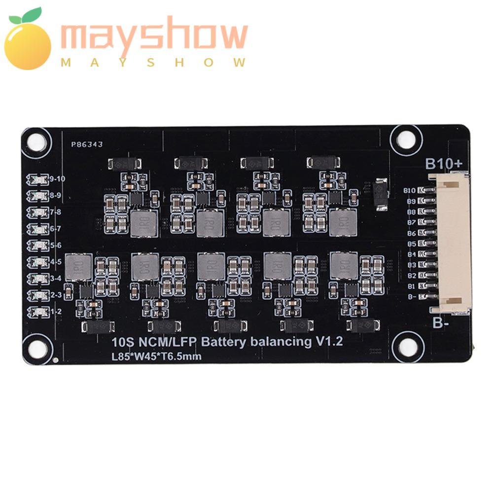 MAYSHOW แบตเตอรี่ Active Equalization อัตโนมัติ 10S แบตเตอรี่ Balancer, 1.2A พร้อมสายอุปนัย Active E