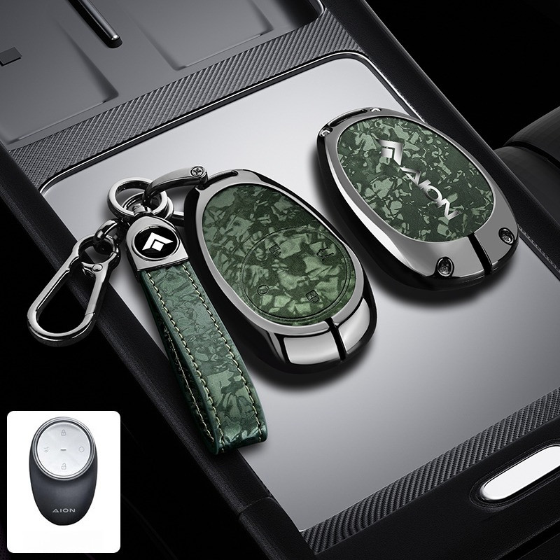สําหรับ Aion UT Aion V Aion RT สังกะสีหนังกุญแจรถพวงกุญแจอุปกรณ์เสริมในรถยนต์