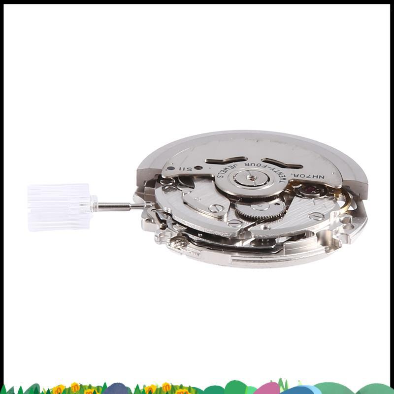 Super Japan NH70/NH70A นาฬิกาอัตโนมัติกลวง 21600 BPH 24 Jewels ความแม่นยําสูง Fit สําหรับนาฬิกากลไก