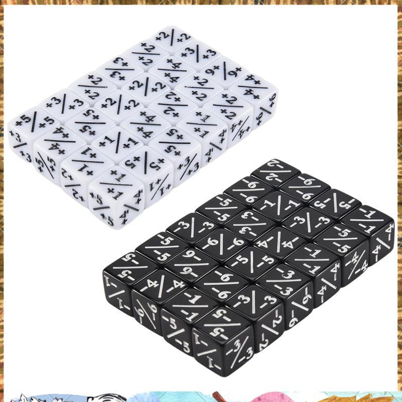 48 ชิ้น 16 มม. เครื่องนับลูกเต๋า Token ลูกเต๋า Loyalty ลูกเต๋า D6 ลูกเต๋าสแควร์สําหรับ,,การ์ดเกม