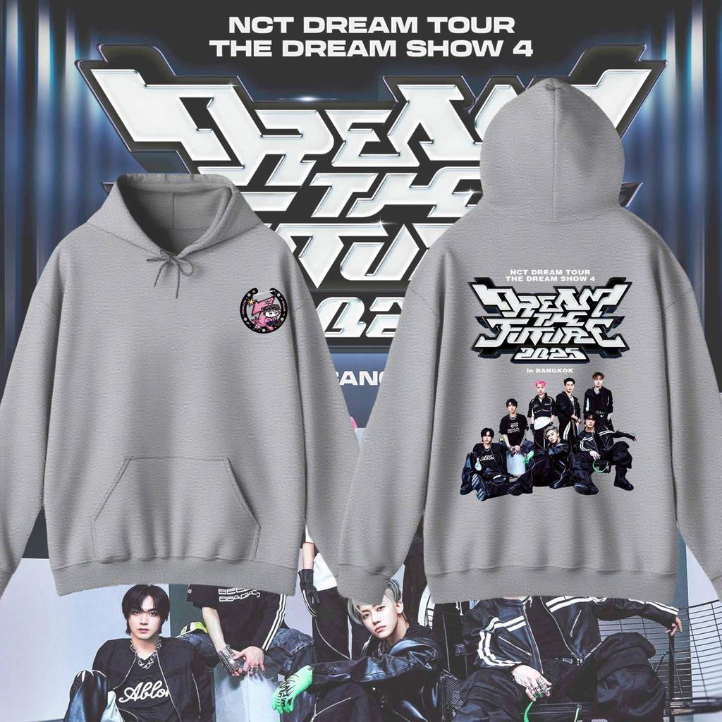 NCT DREAM TOUR 2025 Hoodie | THE DREAM SHOW 4 Dream The Future ฮู้ดดี้แฟนคลับทัวร์คอนเสิร์ต