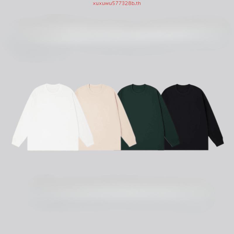 เสื้อยืด RUNBOY แขนยาว ป้ายแดง คอฟิต สีดำ