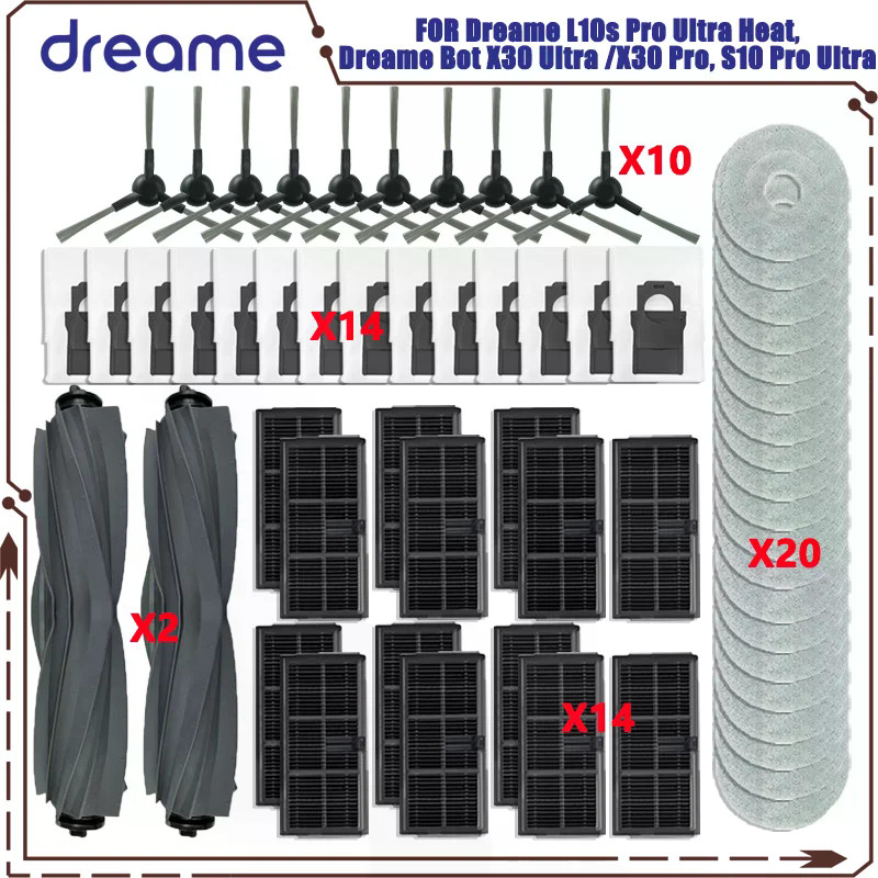 Dreame L10s Pro Ultra Heat / L10s Ultra Gen 2 / Dreame D20 Ultra / Mova E30 Ultra กระเป๋าผ้าซับกรองแ