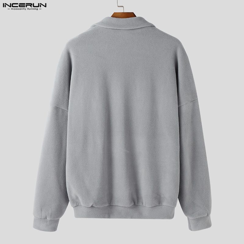 INCERUN เสื้อกั๊กลายคอปกสไตล์เกาหลีสำหรับผู้ชาย ดีไซน์สบายๆ เหมาะใส่วันธรรมดา - รูปที่ 6