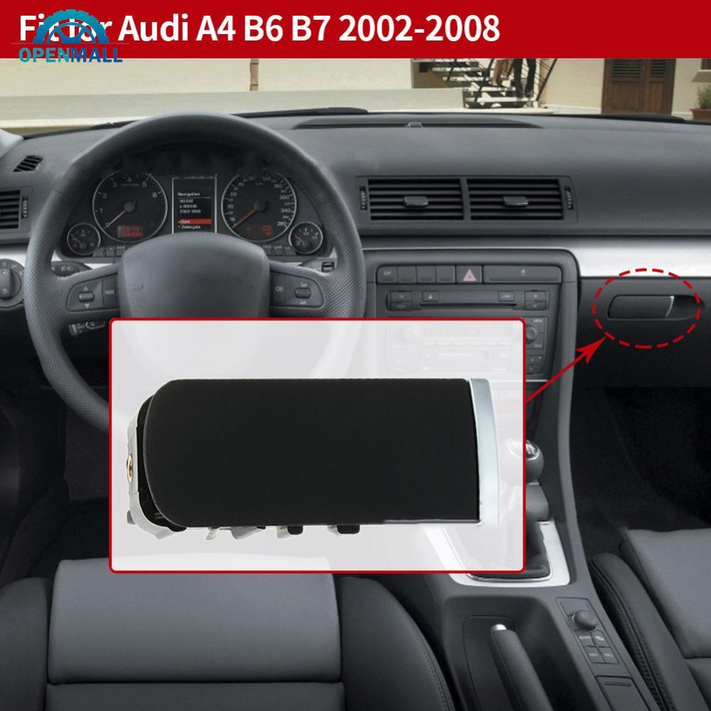 OPENMALL กล่องถุงมือรถยนต์ล็อคฝาปิดจับแบบไม่มีรูสําหรับ Audi A4 8E B6 B7 2002-2008 ไดรฟ์ซ้าย 8E18571